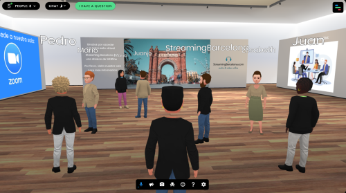 La nostra Plataforma Streaming incorpora un espai de Realitat Virtual