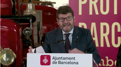 Presentació campanya d’hivern dels Bombers de Barcelona