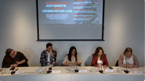 Debat per desmuntar narratives antidrets i discursos d’odi