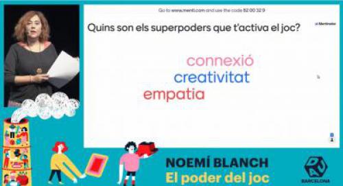 Conferéncia inaugural de Dau Barcelona 2020 - "El poder del joc" Noemí Blanch