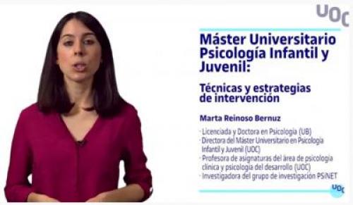 Emisión Máster Universitario de Psicología Infantil y Juvenil - Sesión Informativa UOC