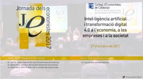 Emissió Inauguració i Conferència inaugural, Jornada dels Economistes 2017