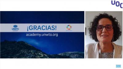 Formación y transferencia de conocimiento en turismo en entornos no presenciales - Webinar UOC