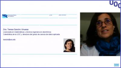 Matemáticas online, actividad planificada y feedback inmediato. Teresa Sancho - Webinar UOC
