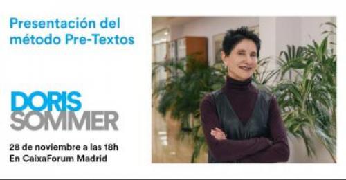 EduCaixa, Presentación del Método Pre-Textos de Doris Sommer