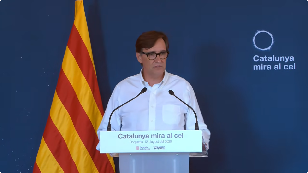 Catalunya mira al Cel, parlaments institucionals