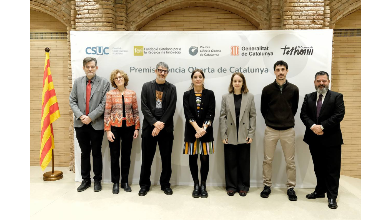 Roda de premsa Premis Ciència Oberta