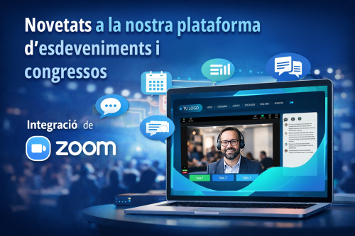 La nostra Plataforma d'emissió ara integra Zoom